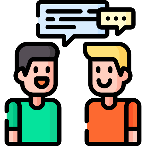 Friendly staff icon